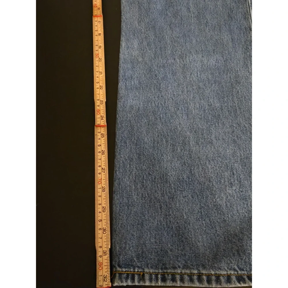 Levi's Men's‎ 38×32 501 Button Fly Jeans Medium Wash Straight Leg